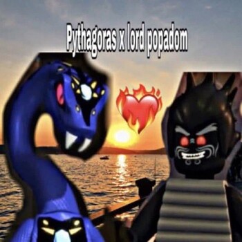 pythagoras x lord popadom (pythor x lord Garmadon LEGO Ninjago cringe ironic meme 2024)