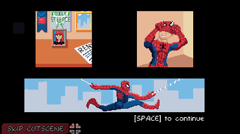 Flowlab Spider-Man opening cutscene screenshot 1