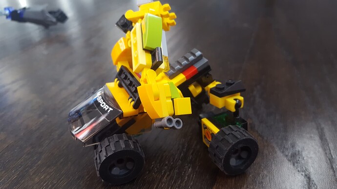 yellow vehicle mode 2