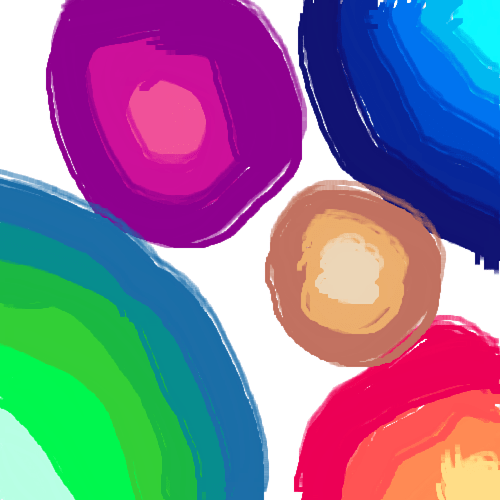 color spheres - i made