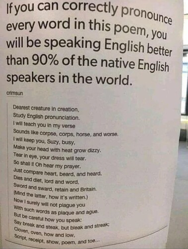 Can you English?