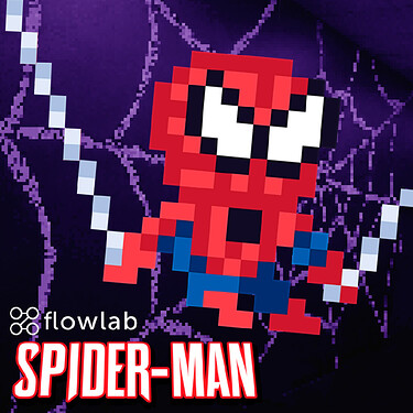 flowlab spider-man cover art