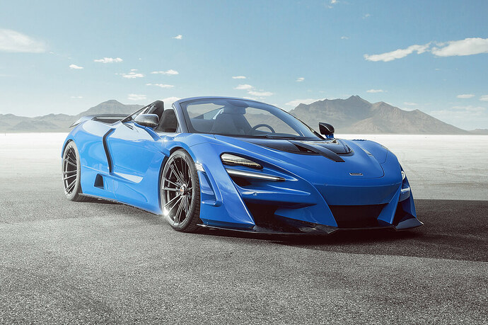 NOVITEC-McLaren-720S-Spider mclaren cool car wallpaper blue