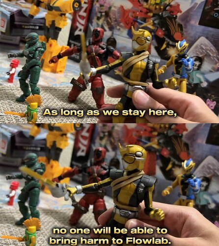 battle for flowlab season 2 episode 2 ending meme template Pakistan arc beast morphers gold power ranger quote flowlab meme series gamedev meme universe