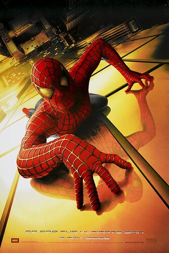 Spider-Man movie poster 2002