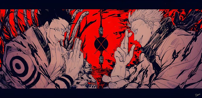 JJK Jujutsu Kaisen Gojo vs Sukuna HD Wallpaper by たす