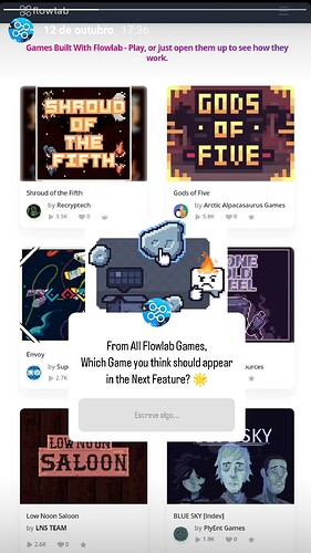 Flowlab No-code Game Engine - Instagram Games made with Flowlab