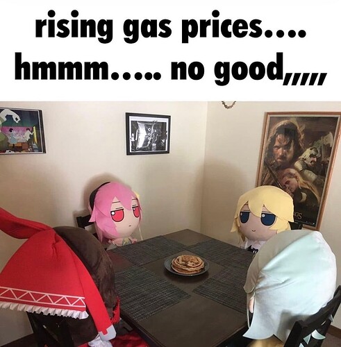 inflation-Touhou Fumo Rising Gas Prices Discord Discussion Meme 2022