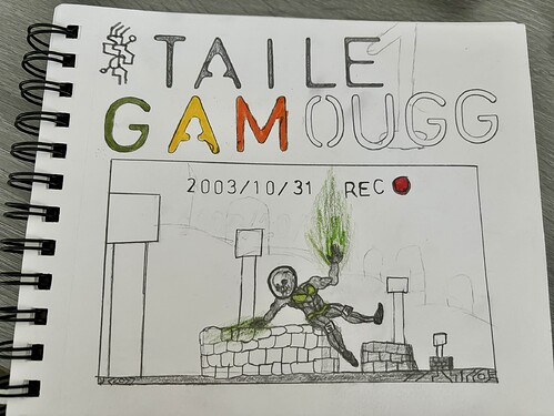 taile gamougg drawing