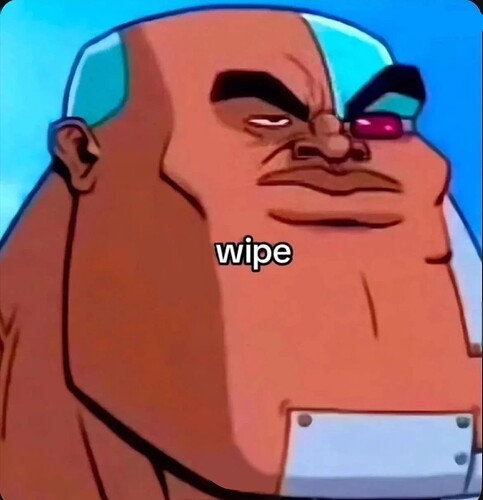 wipe