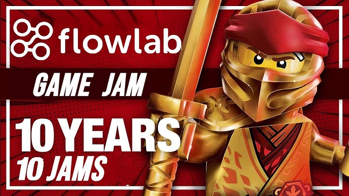 LEGO Ninjago 10 year anniversary weekend whip thumbnail Flowlab 10th Flowjam edit