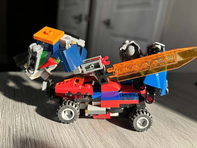 lego spider-man prime truck mode