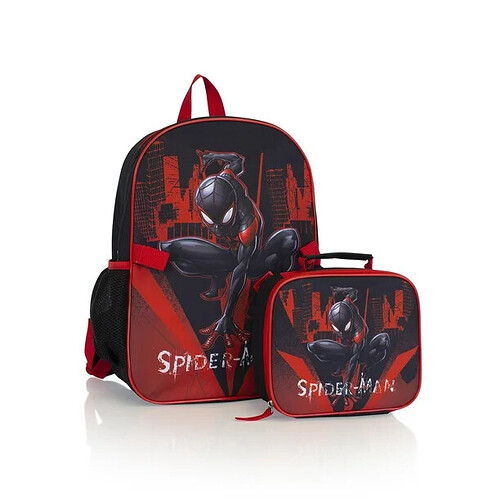 EPIC Miles Morales Spider-Man backpack I found on Walmart at school