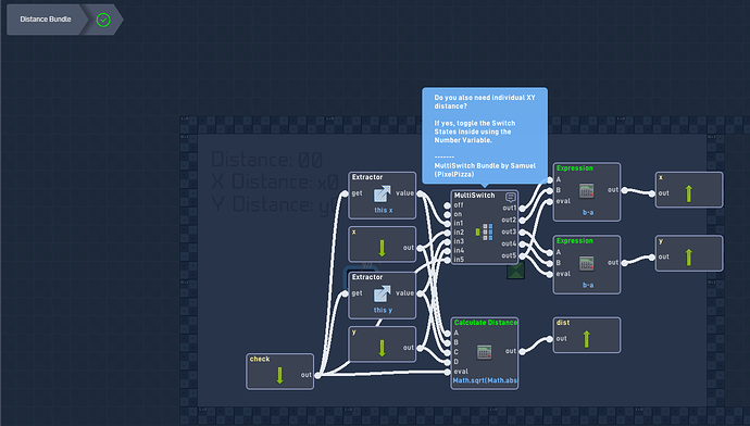 Distance Bundle - Samuel Tomé - Flowlab Game Engine Logic 2