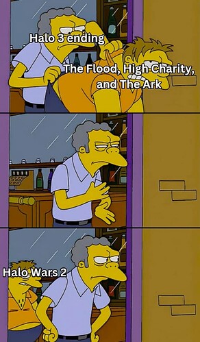 halo 3 ending simpsons meme