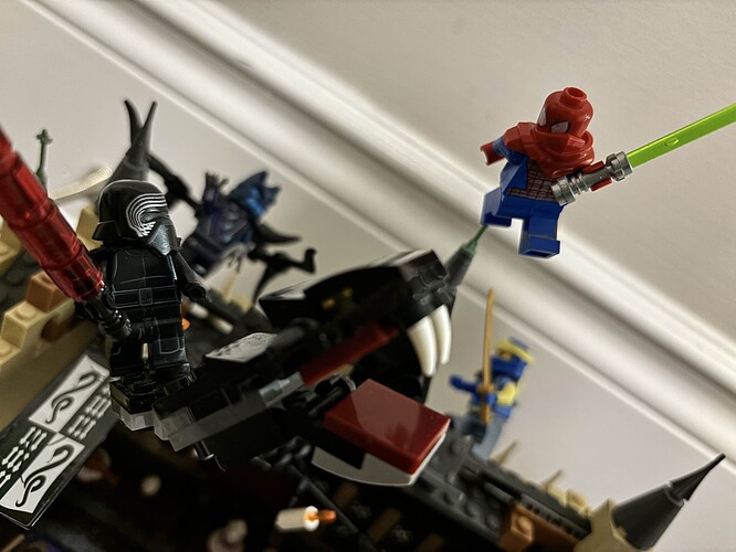 lego spiderman vs kylo ren harry potter ninjago