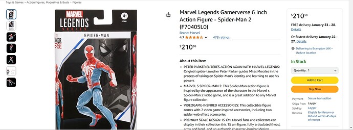 stupid ahh spiderman prices on amazon be crazy