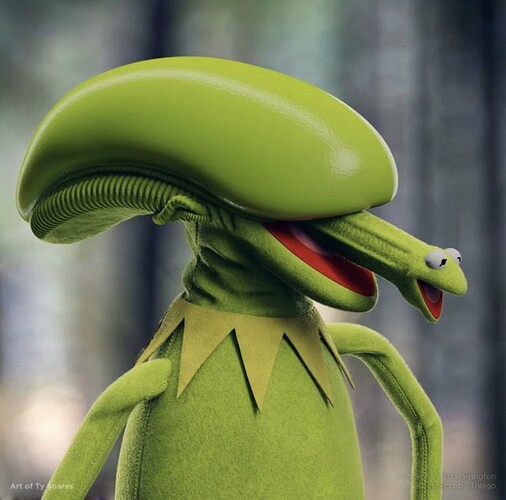 3-Kermit the Alien (Xenomorph)