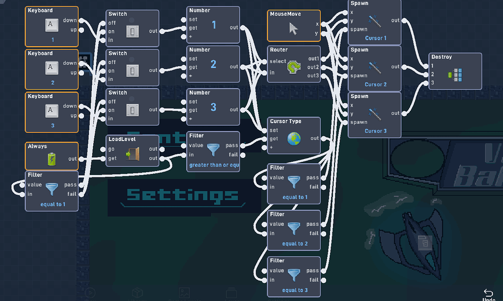 Help with switching shooting reticles - Help Requests - Flowlab Community