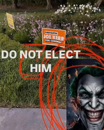 DO NOT ELECT HIM