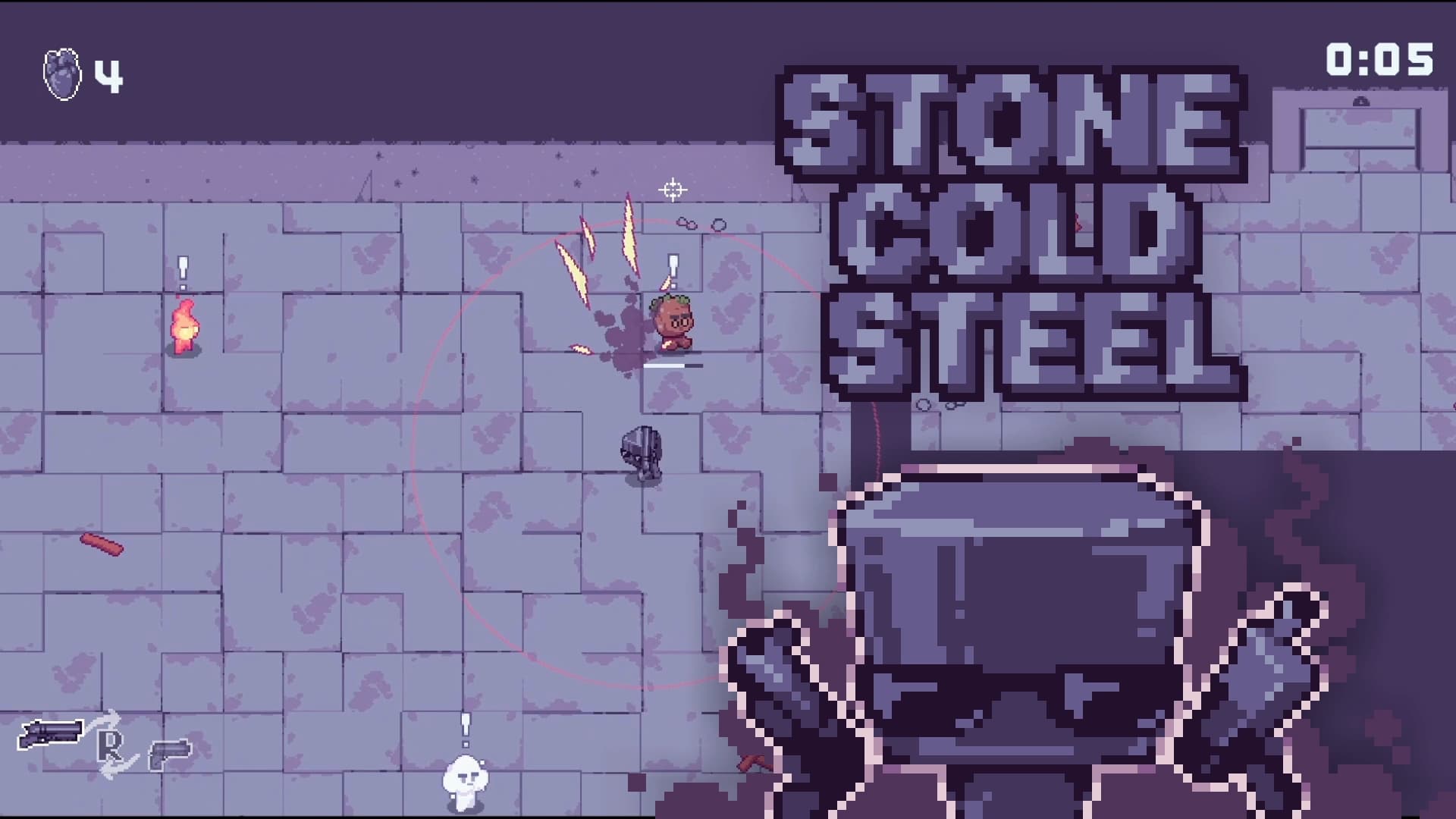 Flowlab No Code Game Engine - Make a Game with no code - Stone Cold Steel Game