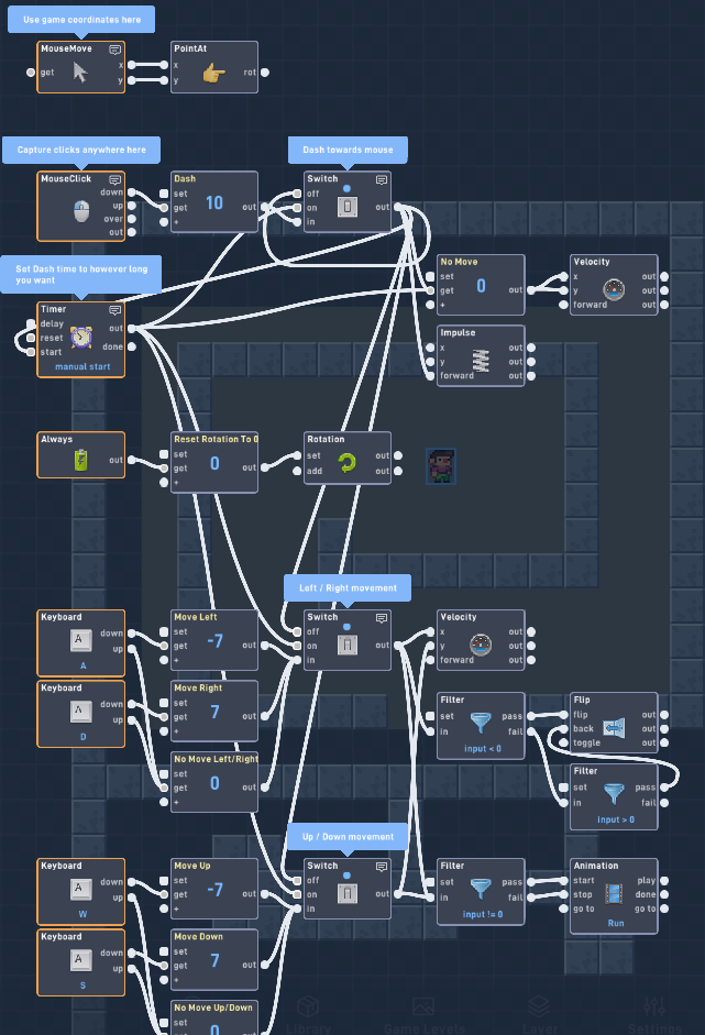 How to make a topdown dash - Help Requests - Flowlab Community