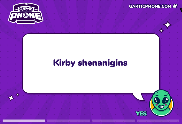 Kirby shenanigins
