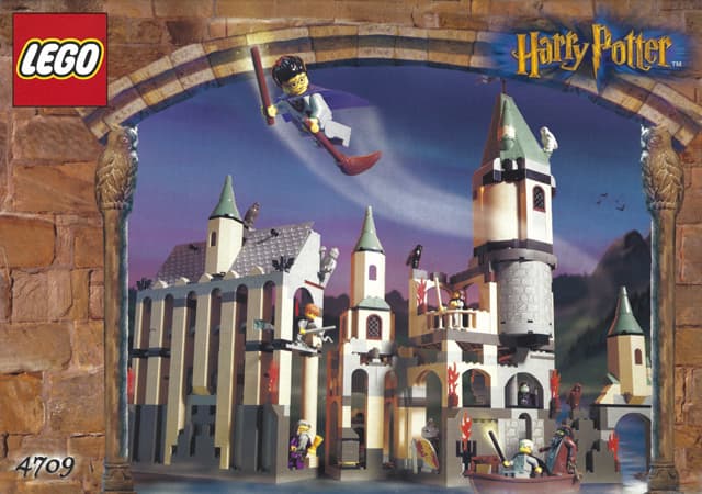 lego harry potter hogwarts castle sorcerers stone 2001