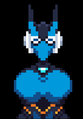 TG2R blue mech WIP