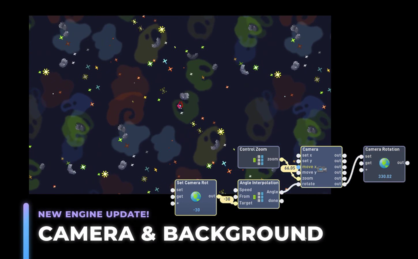 Flowlab No Code Game Engine - Make a Game with no code