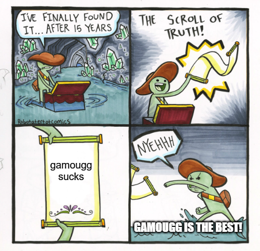 Gamougg Scroll Meme