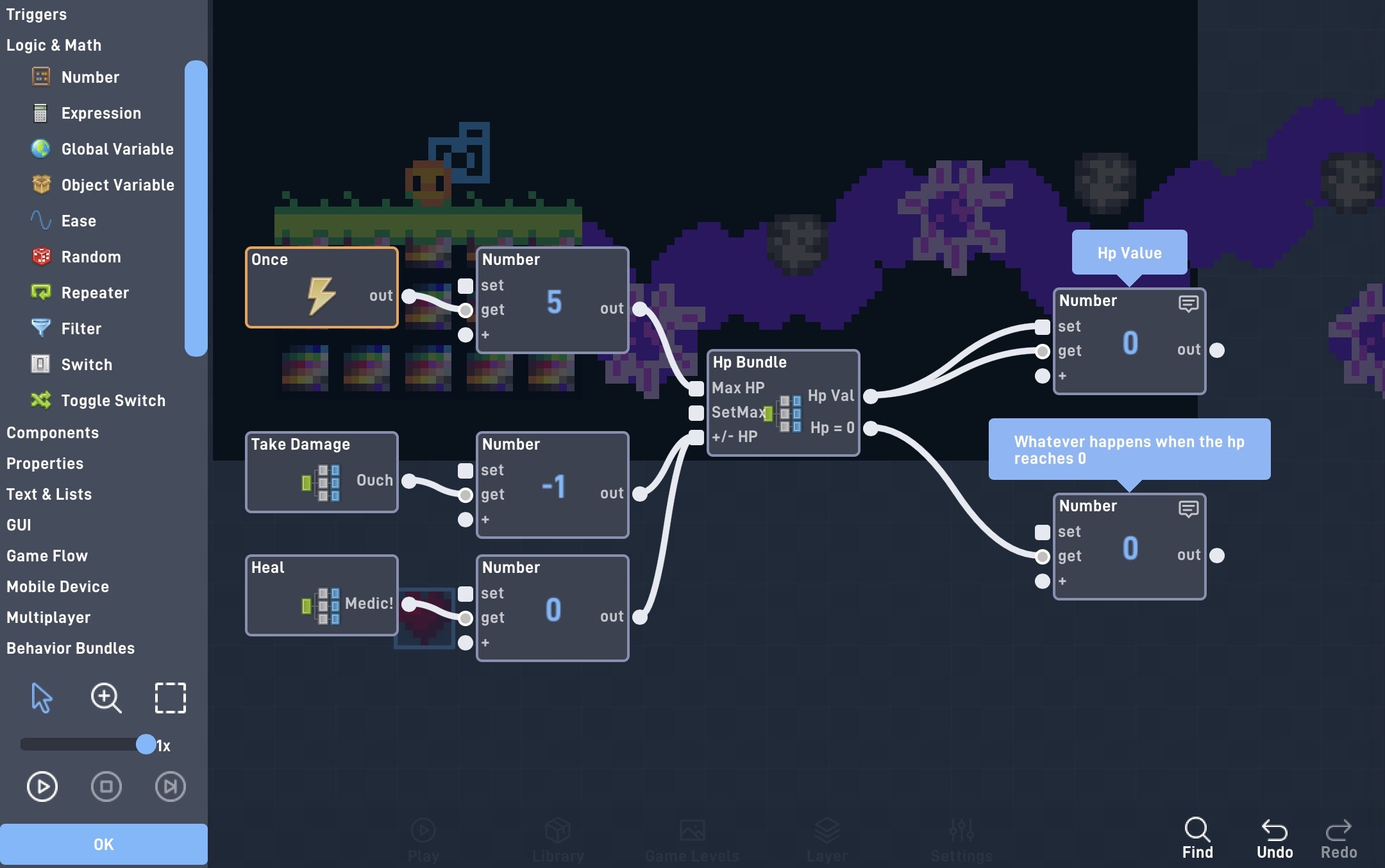 Health system problem - Help Requests - Flowlab Community