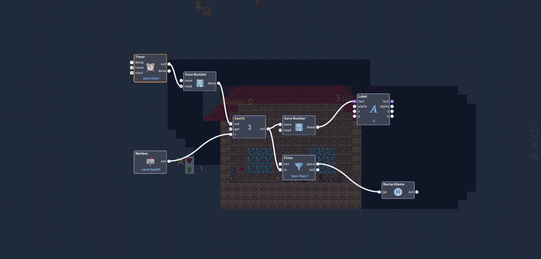 Health system problem - Help Requests - Flowlab Community