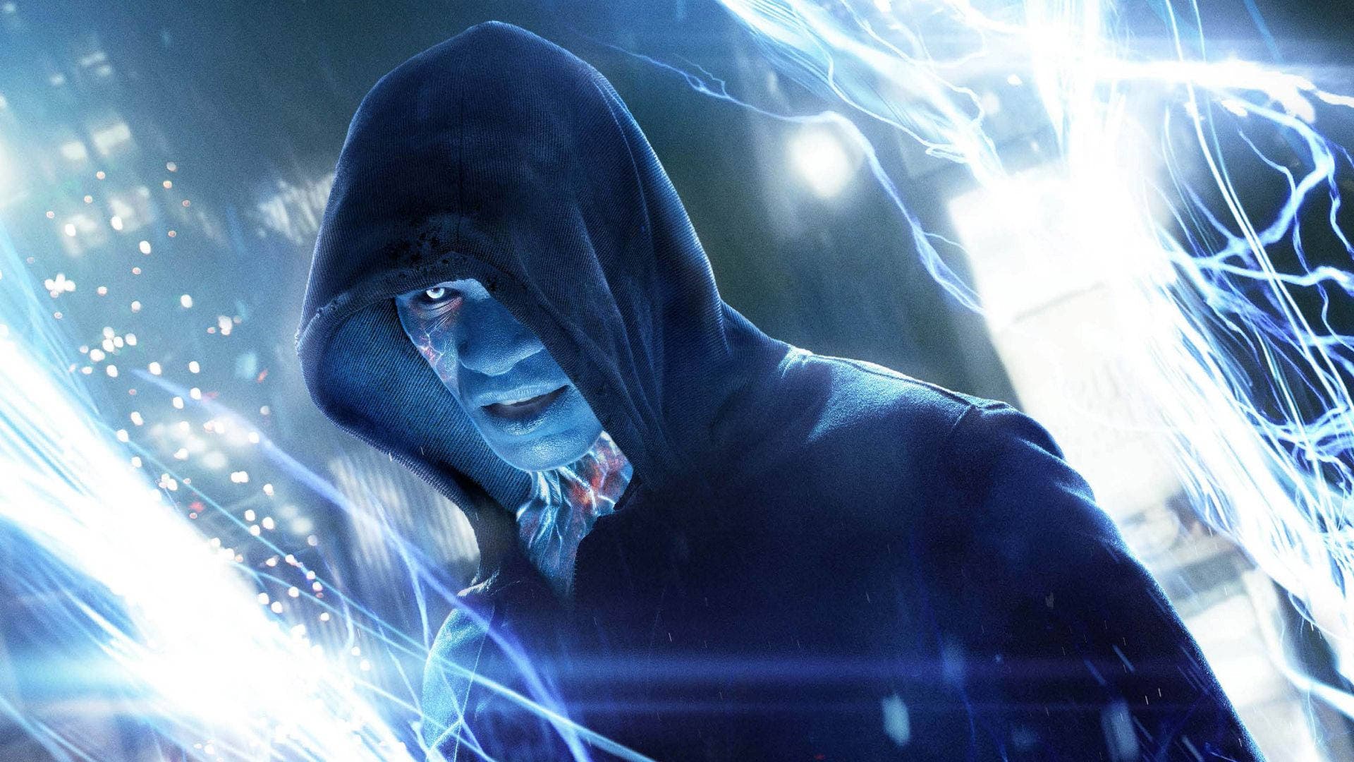 Download Jamie Foxx as Electro in The Amazing Spider-Man 2 Wallpaper | Wallpapers.com