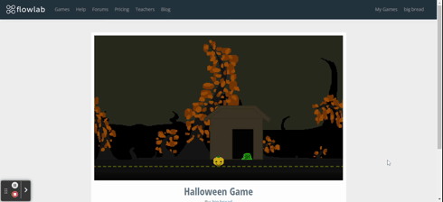 Flowlab Game Creator - Halloween Game
