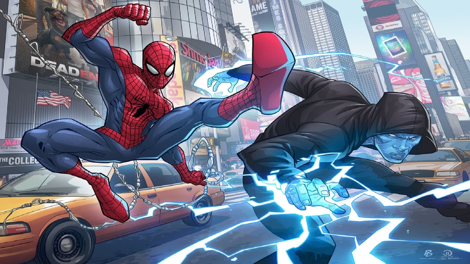 Download Electro (Marvel Comics) Spider Man Movie The Amazing Spider-Man 2 HD Wallpaper