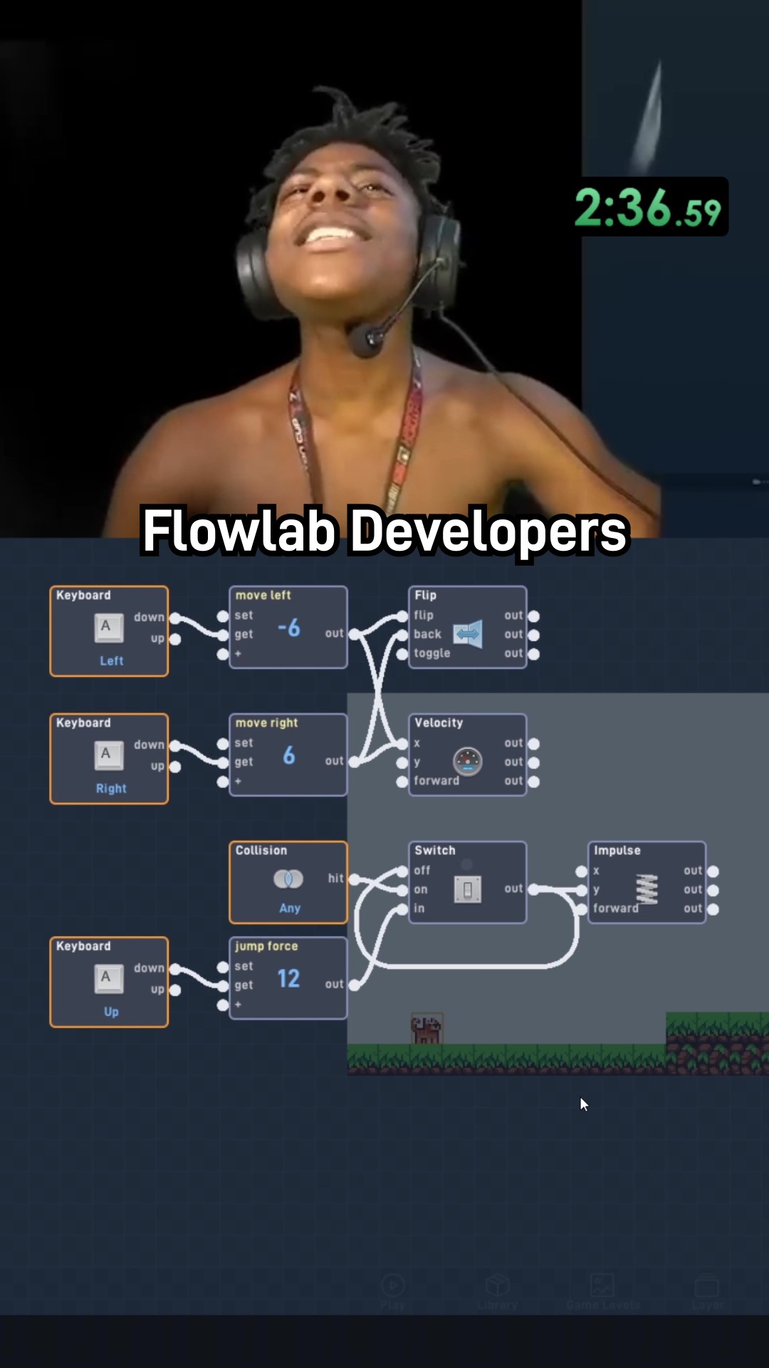 Flowlab No-code Game Engine - Flowlab Developers Dev Comparison Video Thumbnail