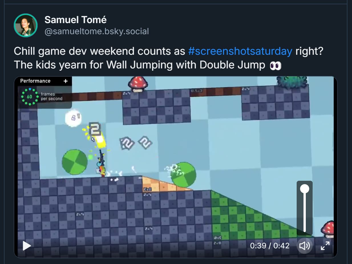 Samuel Tomé, Designer & Game Developer, Video clip of action game